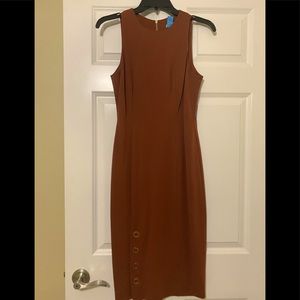 Brown Sleeveless Antonio Melani Dress